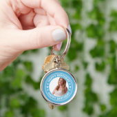 Porte-clés Cadre de tableau de joyeux anniversaire dans le (main)