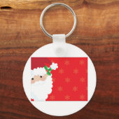 Porte-clés Cadre père Noël (Recto)