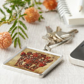 Porte-clés Caducée sumérien antique (Côté)