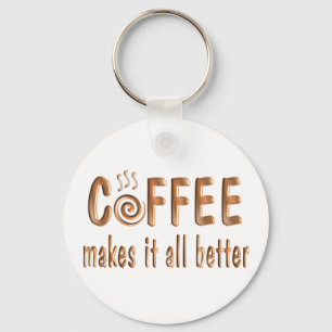 Porte-clés Café