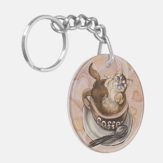 Porte-clés Café (Devant gauche)