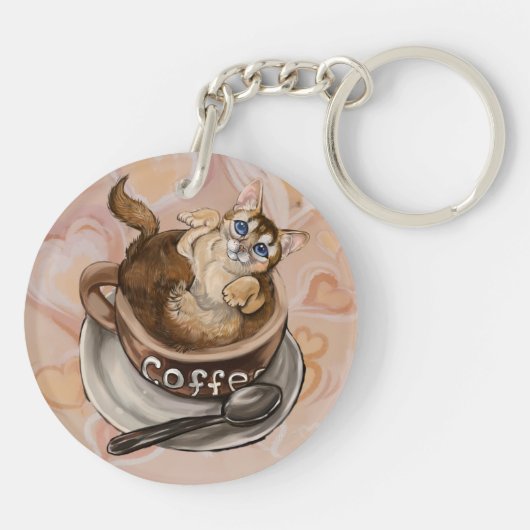 Porte-clés Café (Dos)