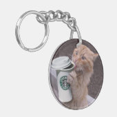 Porte-clés Café Cat (Devant gauche)