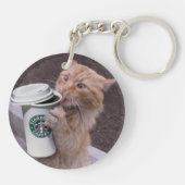 Porte-clés Café Cat (Dos)