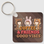 Porte-clés Café et Amis (Recto)
