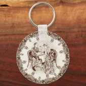 Porte-clés café et amour (Recto)