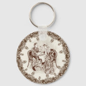 Porte-clés café et amour (Verso)