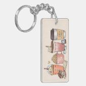 Porte-clés Café et littérature (Devant gauche)