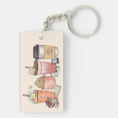 Porte-clés Café et littérature (Dos)