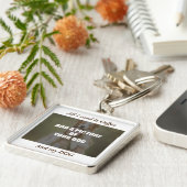 Porte-clés Café et mon Oreiller de chien (Côté)