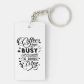 Porte-clés Café et vin (Dos)