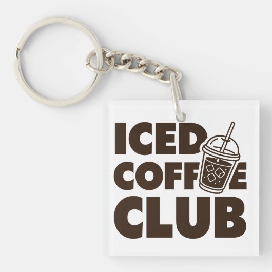 Porte-clés Café glacé (Devant)