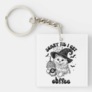 Porte-clés Café Halloween Cute Cat
