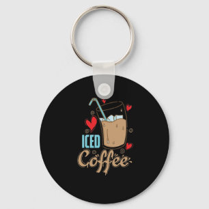 Porte-clés Café "iced coffee"