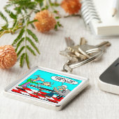 Porte-clés Café inapproprié Drôle Drôle Vache Dons et Tee - s (Côté)