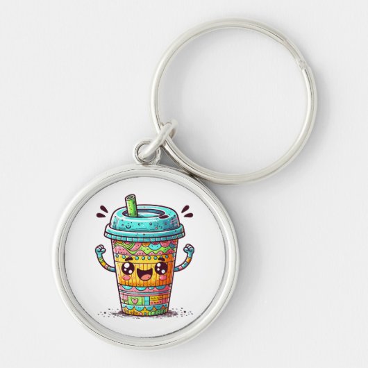 Porte-clés Café Kawai (Devant)