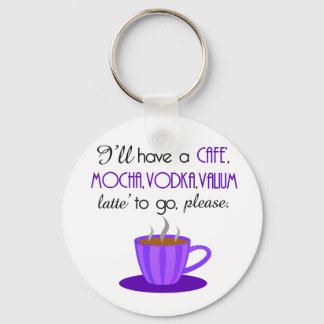 Porte-clés Café Latte