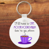 Porte-clés Café Latte (Recto)