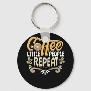 Porte-clés Café Les Petits Gens Répètent Le Fournisseur De Ga
