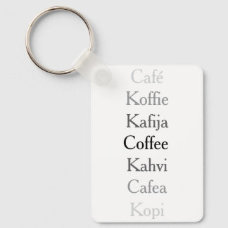 Porte-clés Café mondial