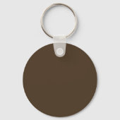 Porte-clés Café noir (couleur unie) (Verso)