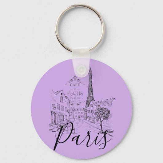 Porte-clés Café Paris (Recto)