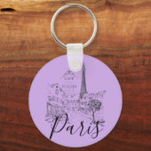 Porte-clés Café Paris (Recto)