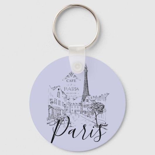 Porte-clés Café Paris Porte - clé (Recto)
