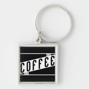 Porte-clés café rétro