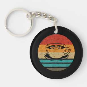 Porte-clés Café Style Rétro Vintage