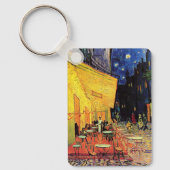 Porte-clés Café Terrasse à la nuit par Vincent van Gogh (Recto)