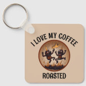 Porte-clés Café torréfié (Recto)