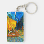 Porte-clés Café Van Gogh Terrasse en soirée (Dos)