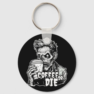 Porte-clés Café Zombie ou mourir