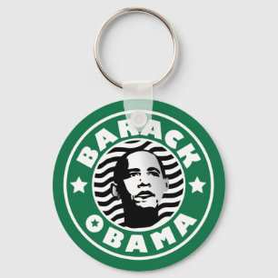 Porte-clés Caféine d'étoile de Barack Obama