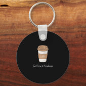 Porte-clés Caféine et gentillesse (Verso)