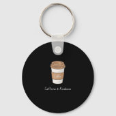 Porte-clés Caféine et gentillesse (Verso)