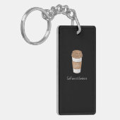 Porte-clés Caféine et gentillesse (Devant gauche)