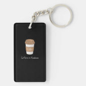 Porte-clés Caféine et gentillesse (Dos)
