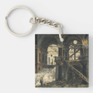 Porte-clés Cage d'escalier dans une Chambre de la