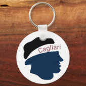 Porte-clés Cagliari italien (Recto)