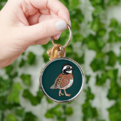 Porte-clés Caille du nord (Main)