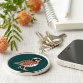 Porte-clés Caille du nord (Côté)