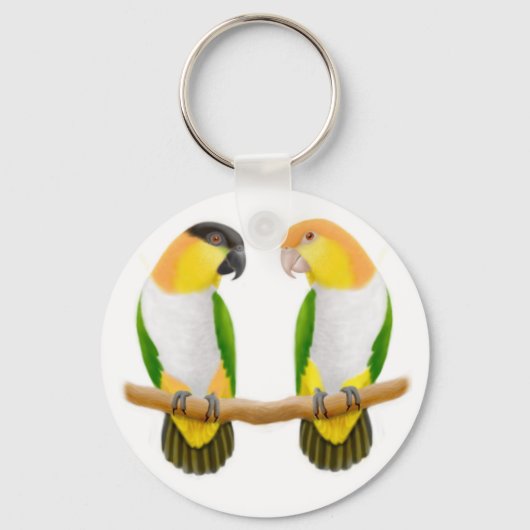 Porte-clés Caique Parrot Love Porte - clé (Recto)
