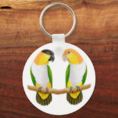 Porte-clés Caique Parrot Love Porte - clé (Recto)