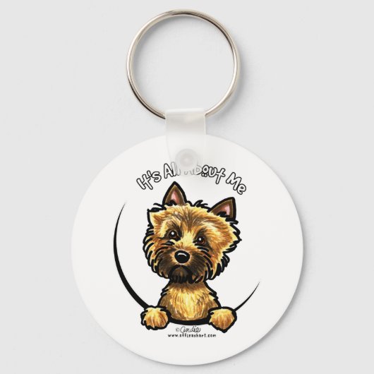 Porte-clés Cairn Terrier C'Est Tout Pour Moi (Recto)