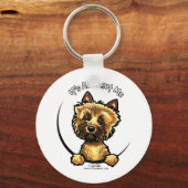 Porte-clés Cairn Terrier C'Est Tout Pour Moi (Recto)