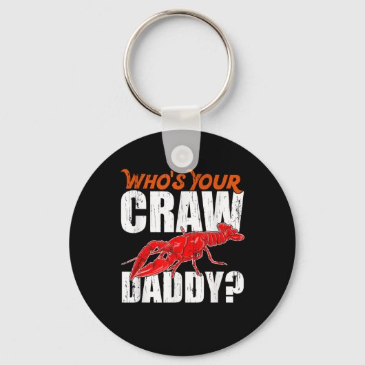 Porte-clés Cajun Crawfish Crawdaddy Crayfish Cadeau Lover (Recto)