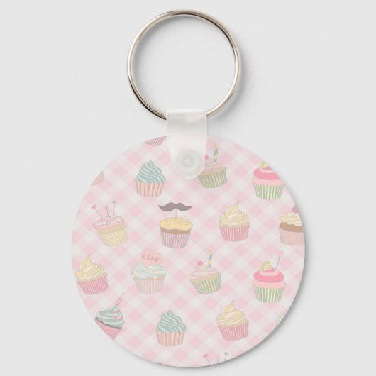 Porte-clés Cake Love (Recto)