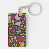 Porte-clés Cal flammé (Dos)